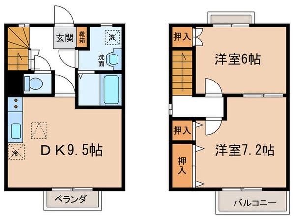 Fｏｕｒ　ＳｅａｓｏｎｓCの物件間取画像